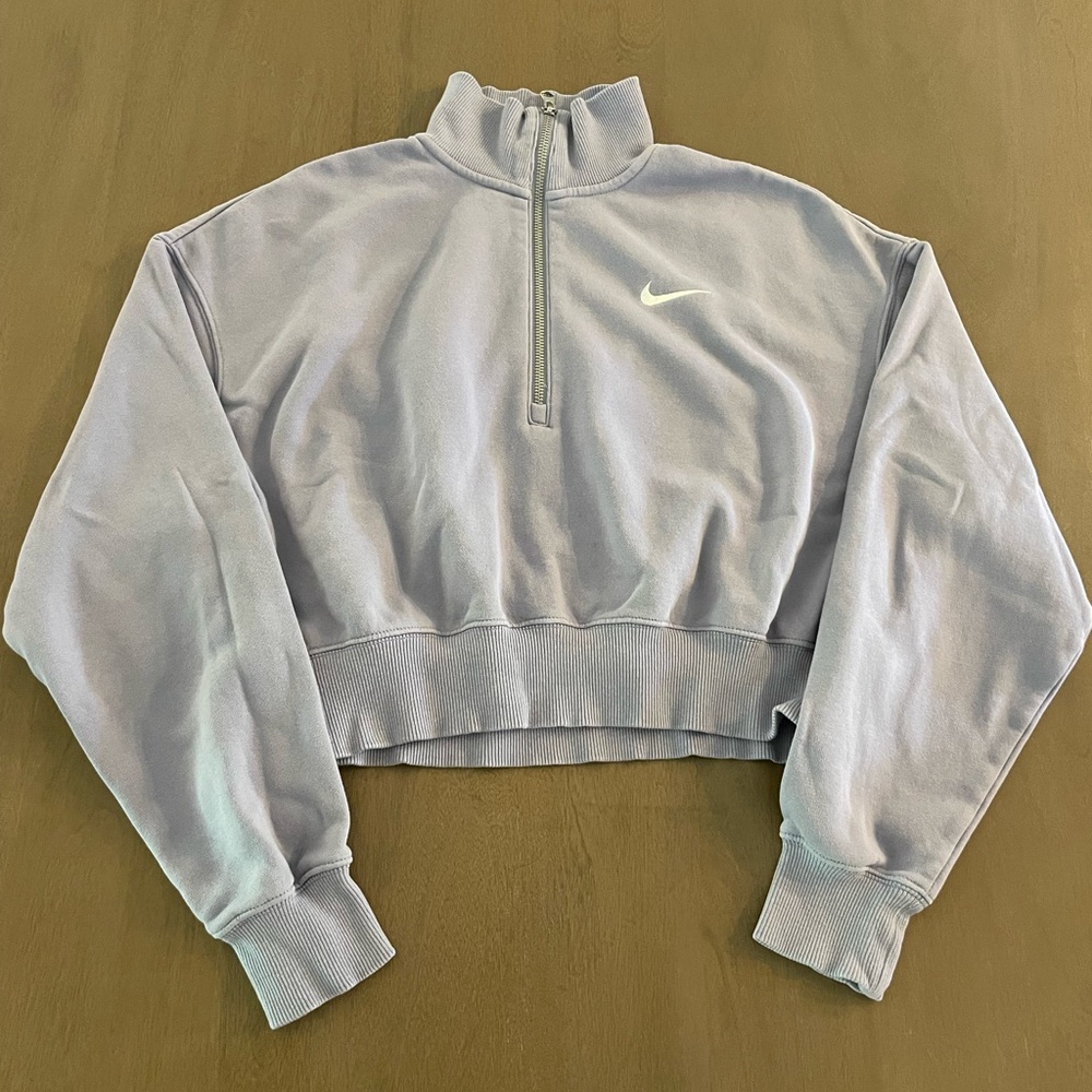 Nike Sportswear Women's Phoenix Fleece Oversized 1/2-Zip Crop Sweatshirt